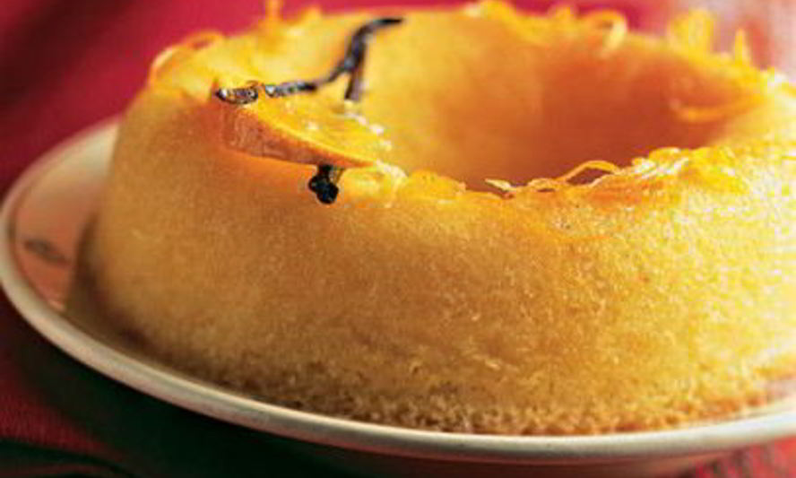 Рецепт апельсинно-ромовой баба