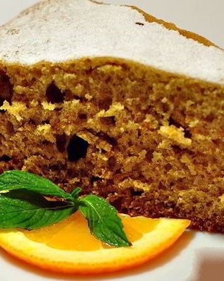 Апельсиновый кекс в мультиварке