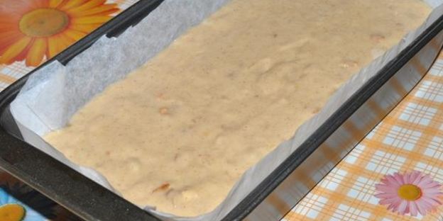 банановый кекс с орехами