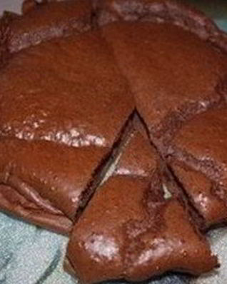 Белковый шоколадный кекс без муки