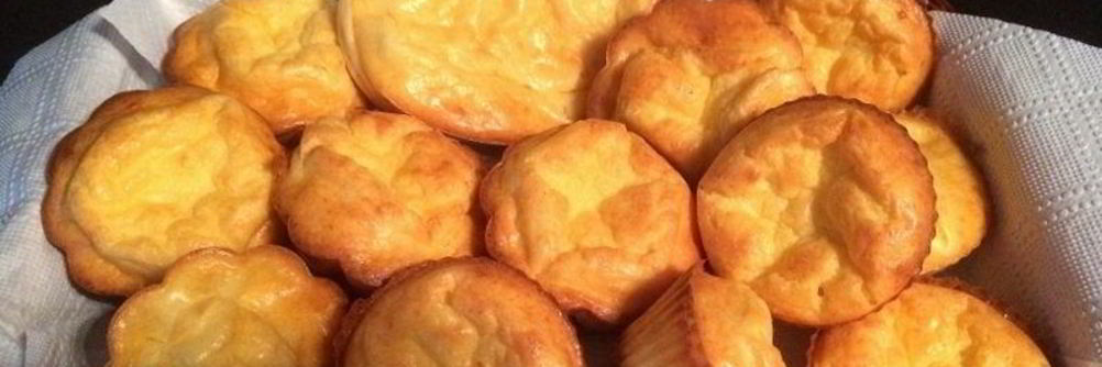 Диетические творожные кексы