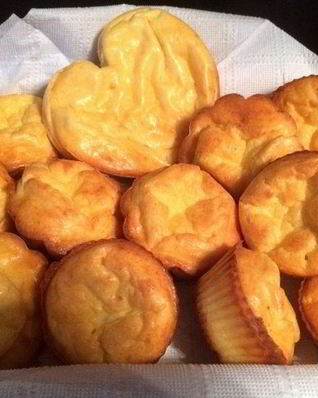 Диетические творожные кексы