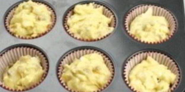 грушевые капкейки