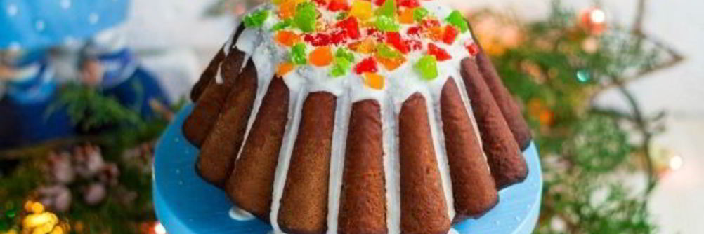 Имбирный рождественский пряный кекс