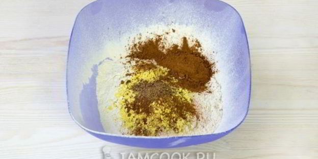 имбирный рождественский пряный кекс