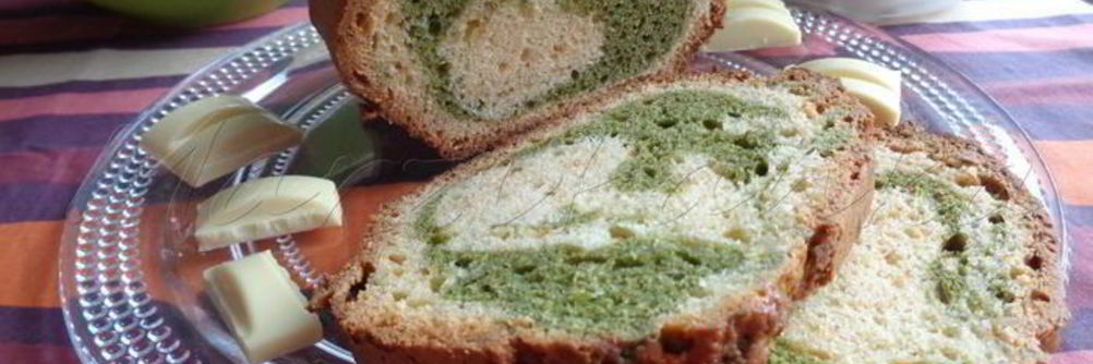 Инновационный кекс с белым шоколадом и спирулиной