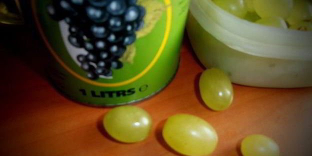 кабачковые кексы с виноградом и семечками