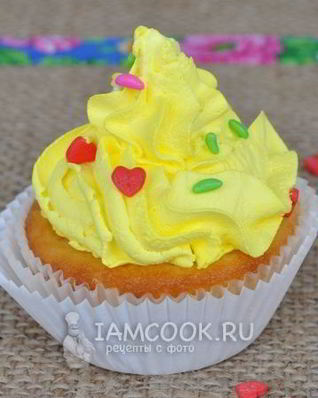 Капкейки с кремом