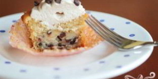 капкейки с шоколадом и кремом