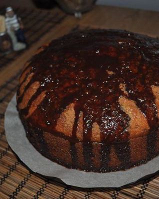 Кекс мраморный