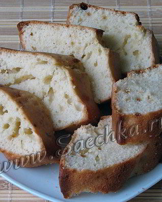 Кекс на кефире