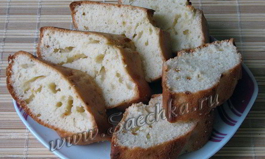 Рецепт кекса на кефире