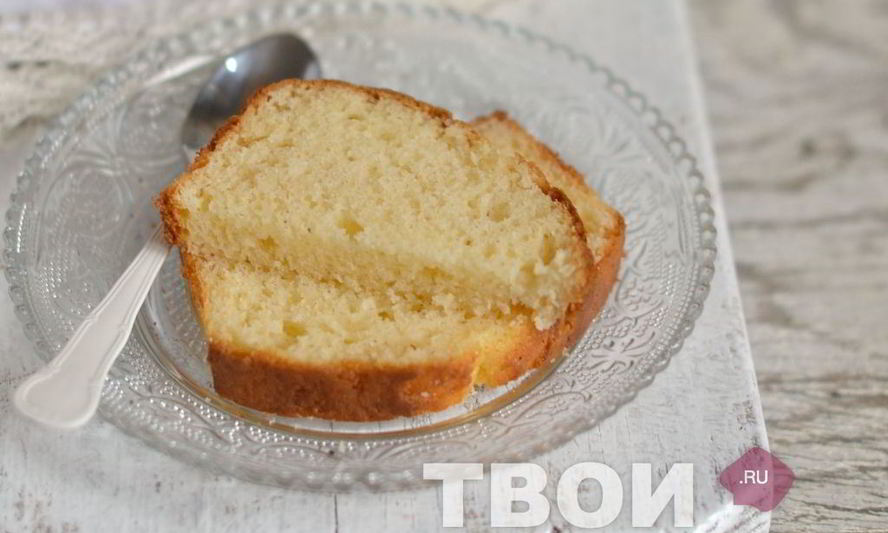Рецепт кекса на сливках