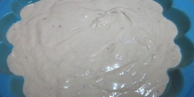 кекс на земляничном йогурте