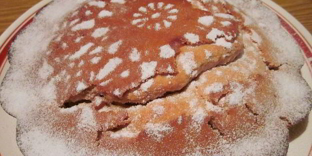 кекс на земляничном йогурте