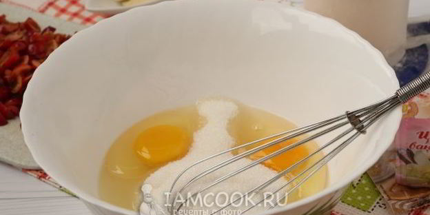 кекс с черешней