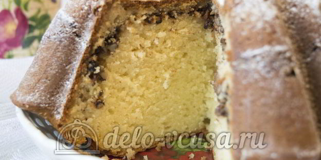 кекс с орехами