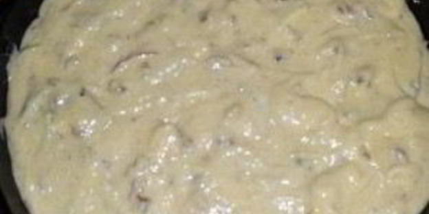 кекс с яблоками