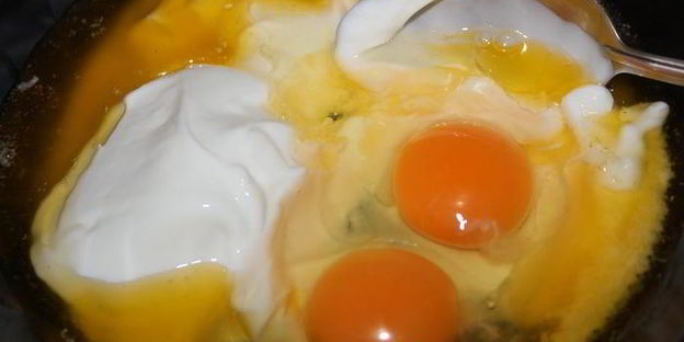 кексики трехцветные из микроволновки