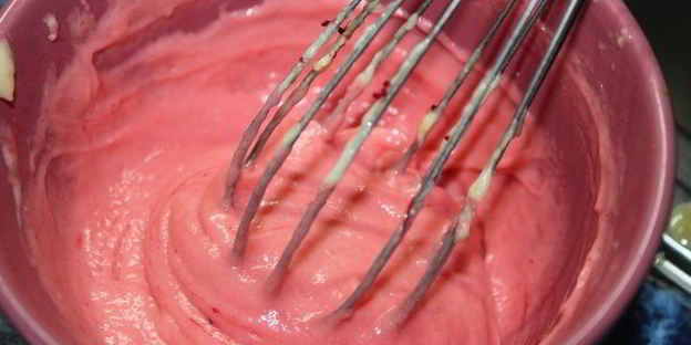 кексики трехцветные из микроволновки