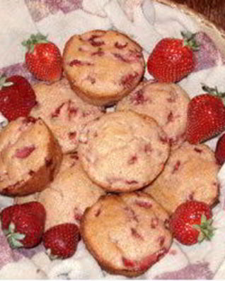 Кексы из кукурузной муки