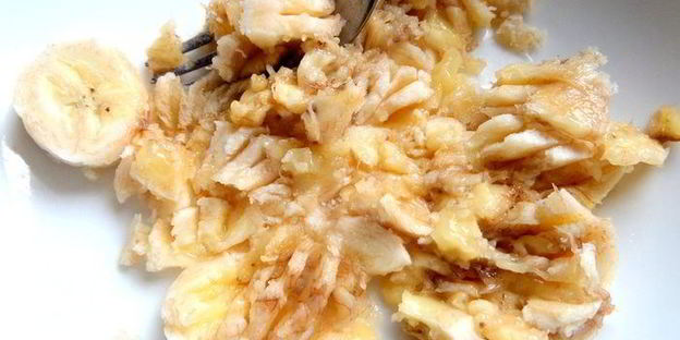 кексы-маннички с творогом и бананом