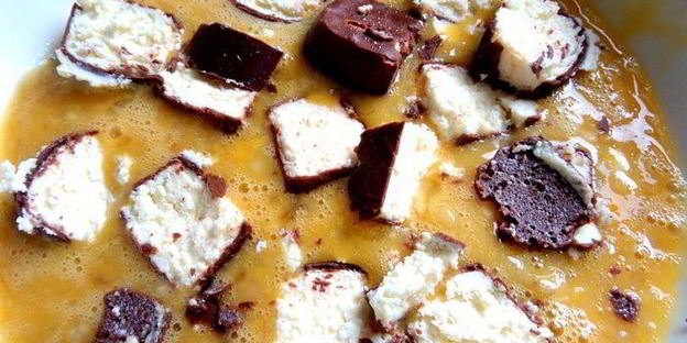 кексы-маннички с творогом и бананом