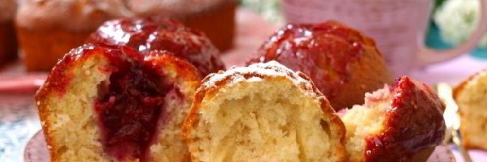 Кексы на молоке в силиконовых формочках