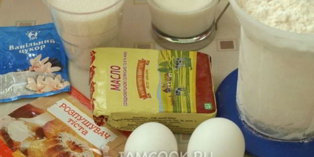 кексы на молоке в силиконовых формочках