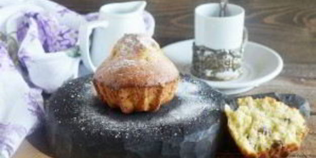 кексы с изюмом