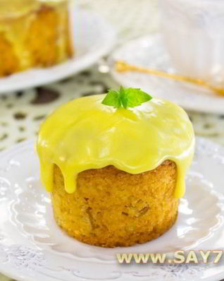 Кексы с курагой и кукурузной мукой