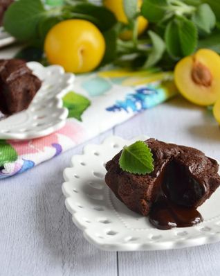 Кексы с жидкой начинкой