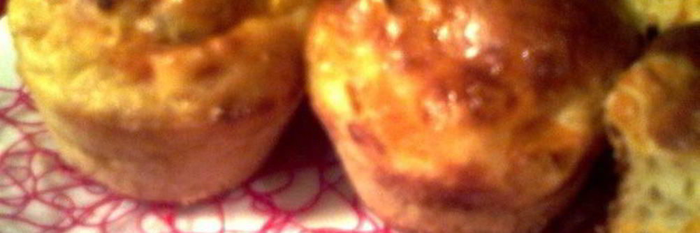 Кексы творожные со штрейзелем наоборот