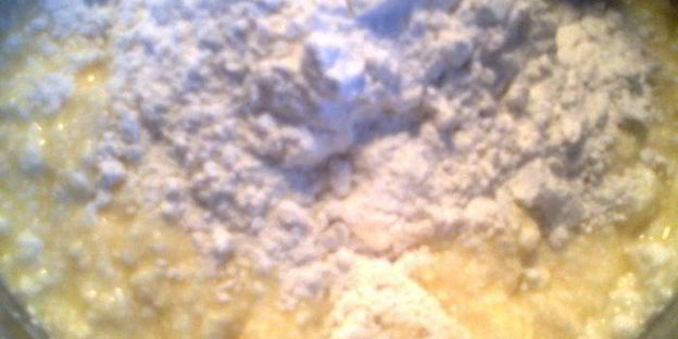 кексы творожные со штрейзелем наоборот