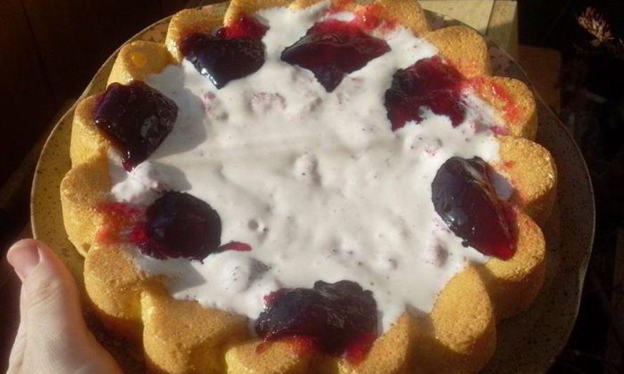 Рецепт кукурузного кекса с лимонной цедрой