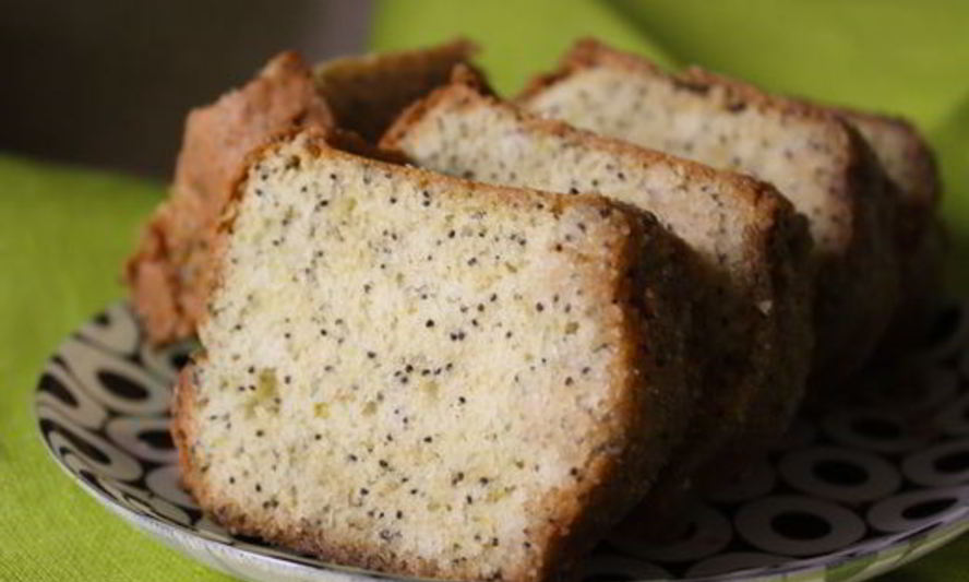 Рецепт лимонно-макового кекс