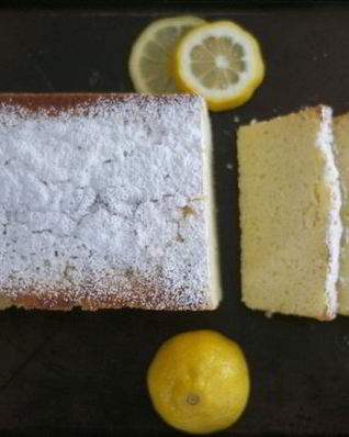 Лимонно-творожный кекс