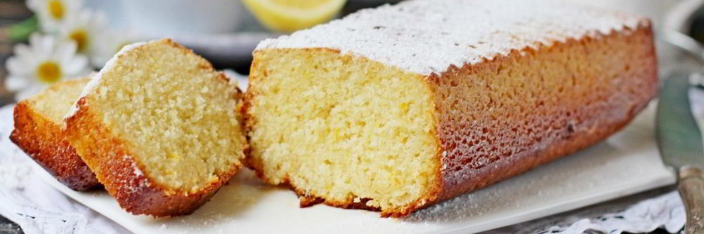 Лимонно-ванильный кекс