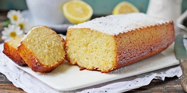 лимонно-ванильный кекс
