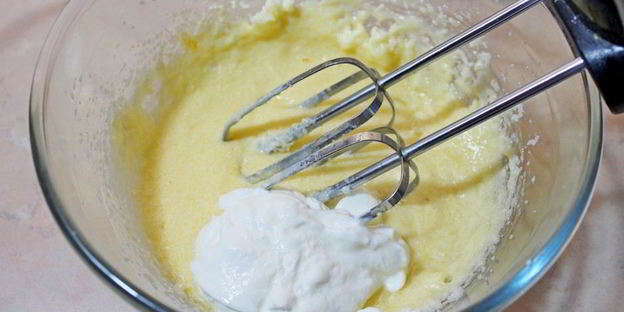 лимонно-ванильный кекс