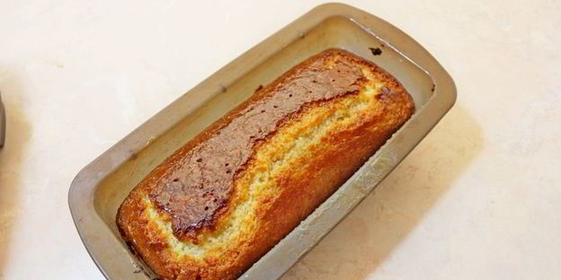 лимонно-ванильный кекс