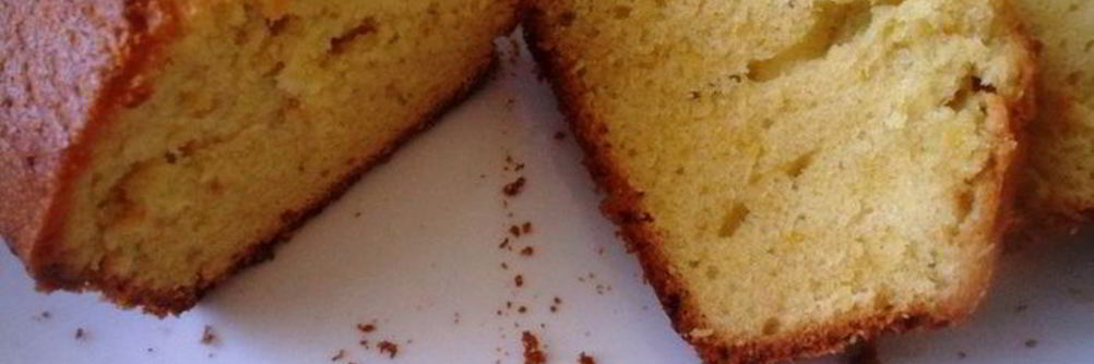 Лимонный кекс в лимонной глазури