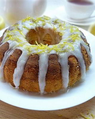 Лимонный кекс