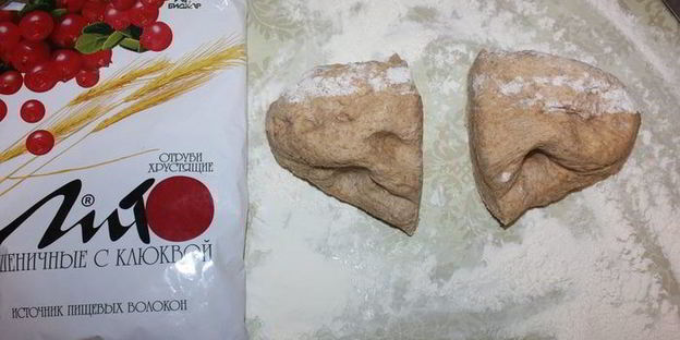 мармеладный кекс с отрубями