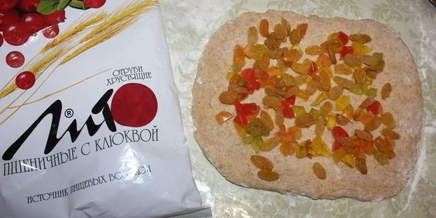 мармеладный кекс с отрубями