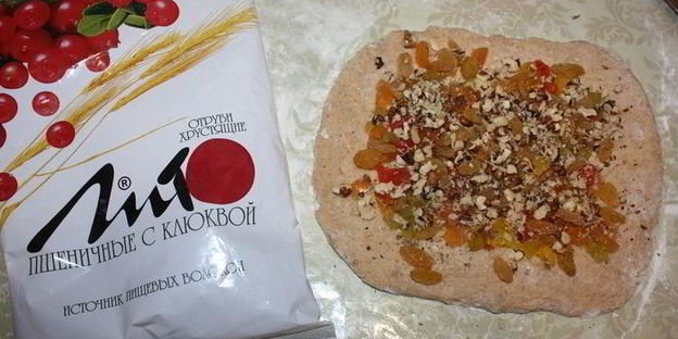 мармеладный кекс с отрубями