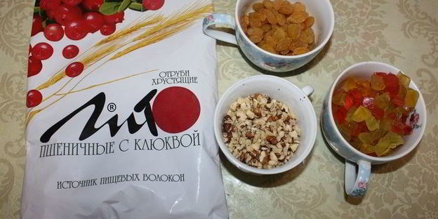 мармеладный кекс с отрубями