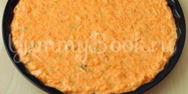 морковный кекс с орехами