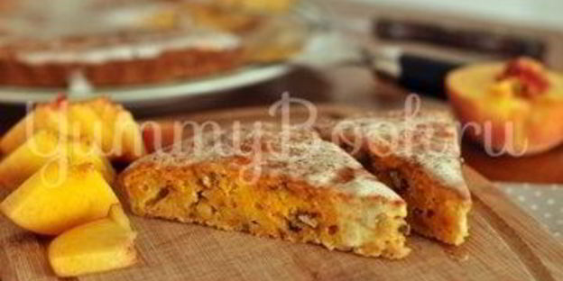 морковный кекс с орехами