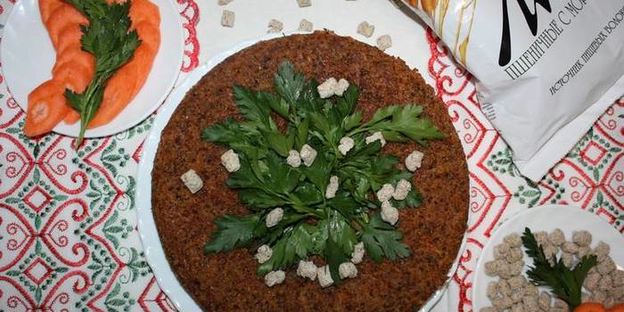 морковный кекс с отрубями